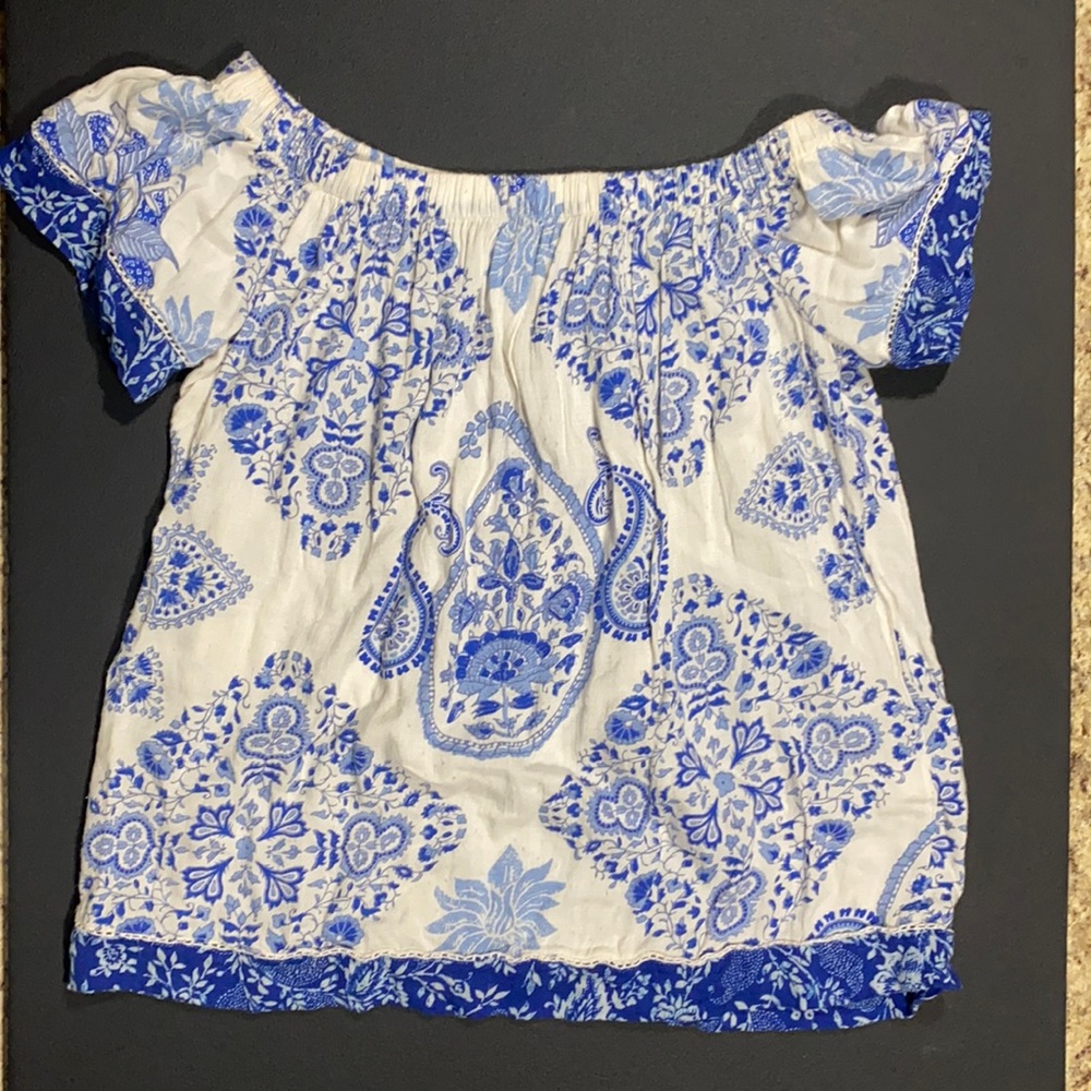 Lucky brand off the shoulder top